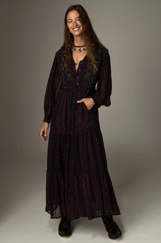 Emilia Dress Muddy Waters by Maison Hotel