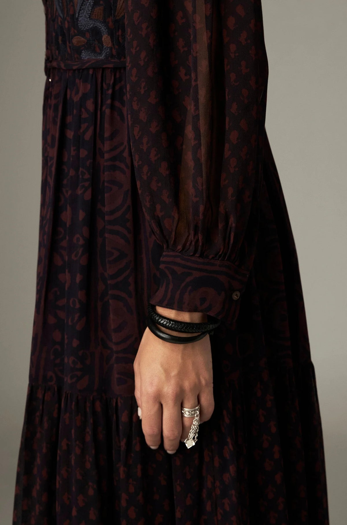 Emilia Dress Muddy Waters by Maison Hotel