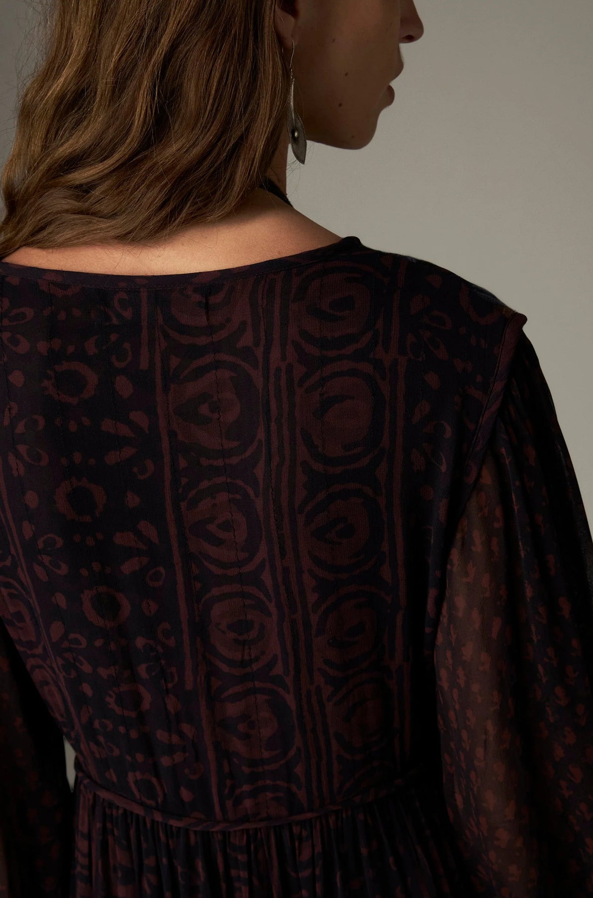 Emilia Dress Muddy Waters by Maison Hotel