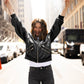Hariet OS Leather Jacket