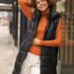 Veo CF Leather Vest, Black