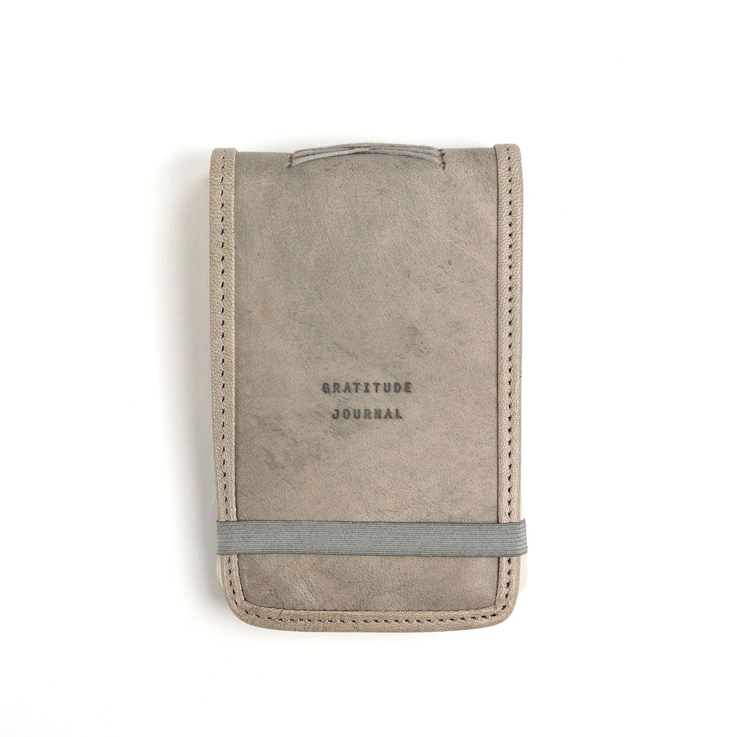 Mini Gratitude Journal in Sage Leather at Bourbon Cowgirl