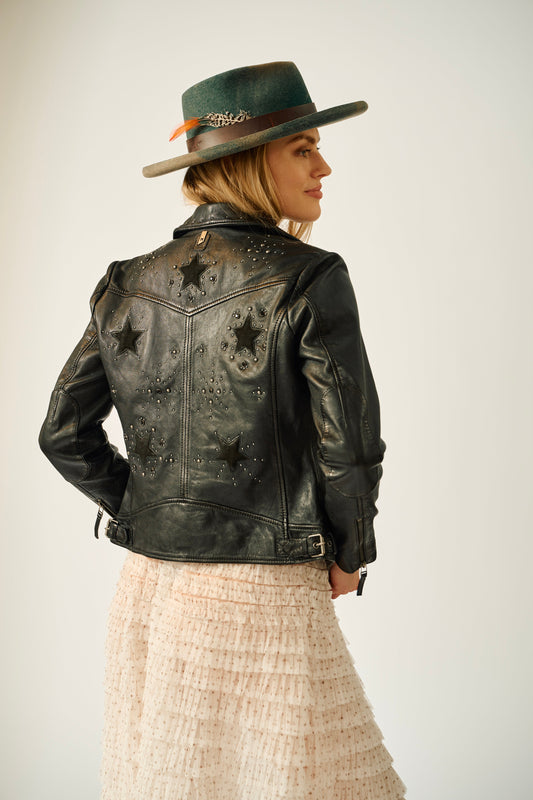 Morgan RF Leather Jacket