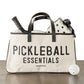 Pickleball Canvas Tote - Pickleball Essentials