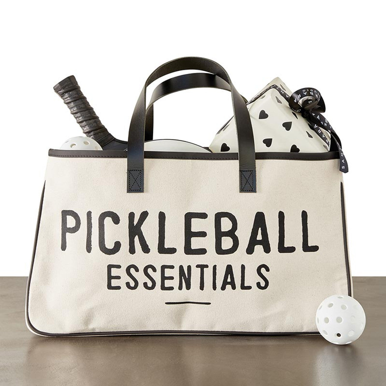 Pickleball Canvas Tote - Pickleball Essentials