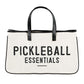 Pickleball Canvas Tote - Pickleball Essentials