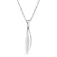 Solo Flight Turquoise Feather Necklace- Montana Silversmiths
