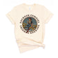 Bourbon Cowgirl Logo Natural Tee Shirt - Bourbon Cowgirl