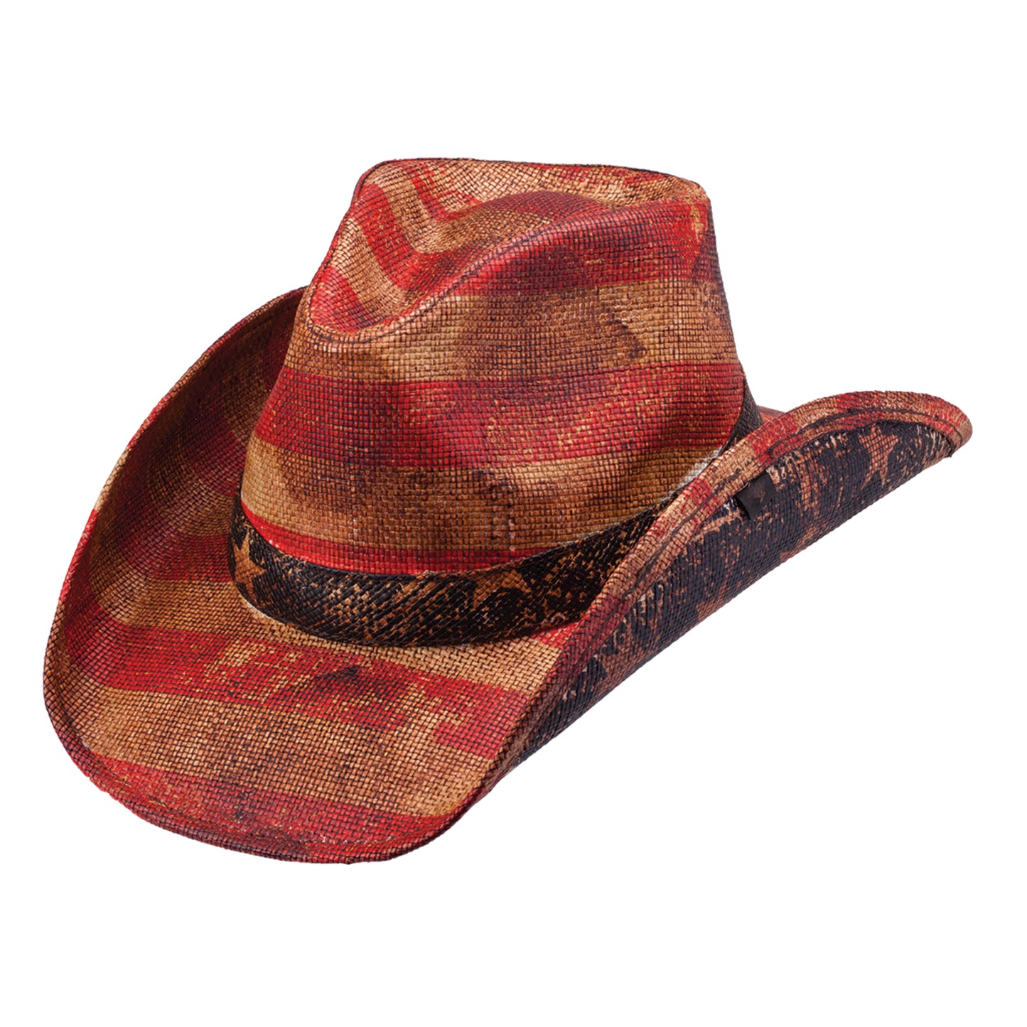 Patriot Red White Blue USA Cowboy Hat by Peter Grimm - Bourbon Cowgirl