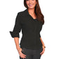 Black Peruvian Cotton 3/4 Sleeve Blouse by Scully Bourbon Cowgirl