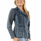 PSL-280-DBL denim jacket on woman