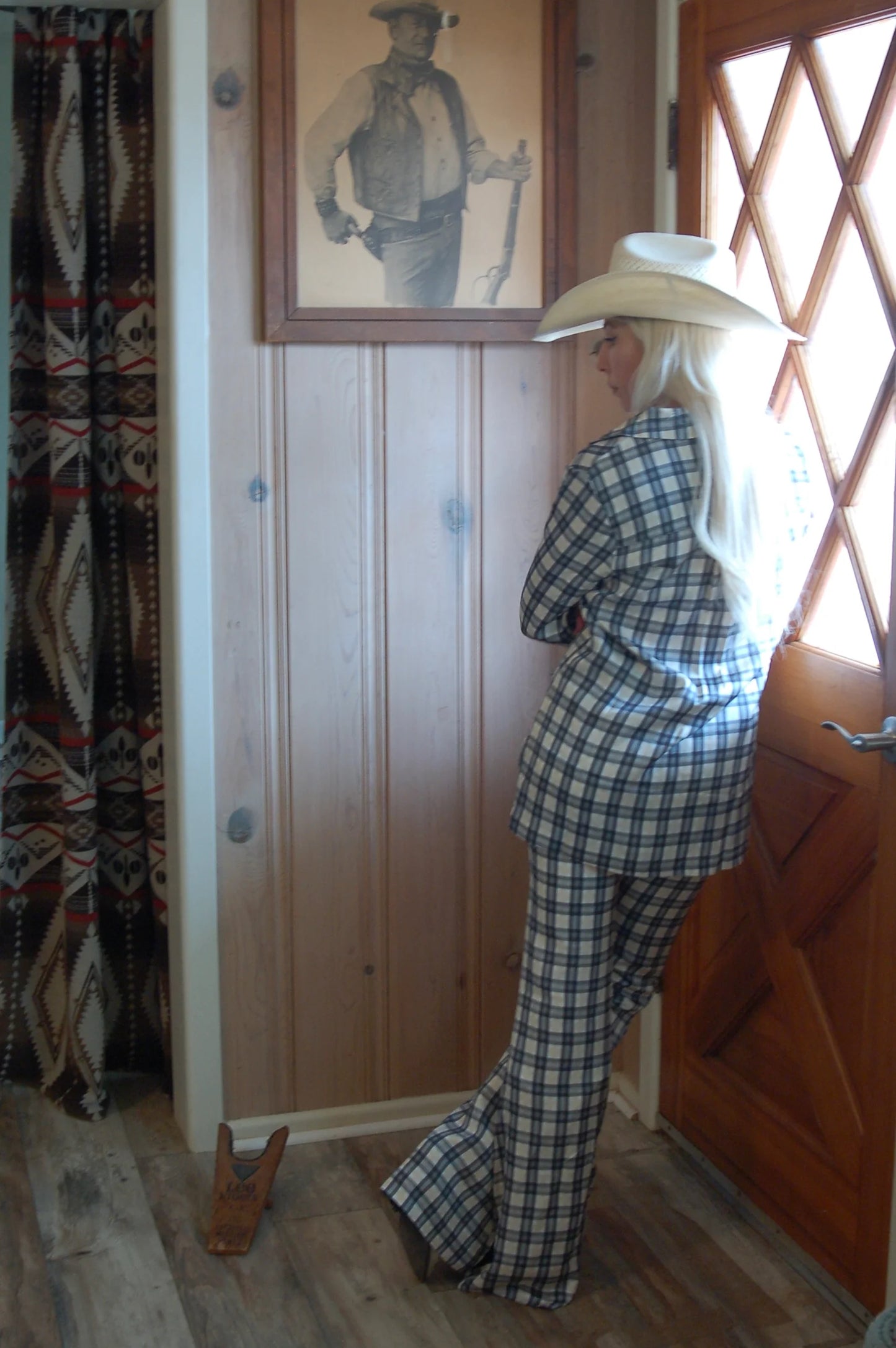 Bridget Bells in Retro Plaid by Folk Saint
