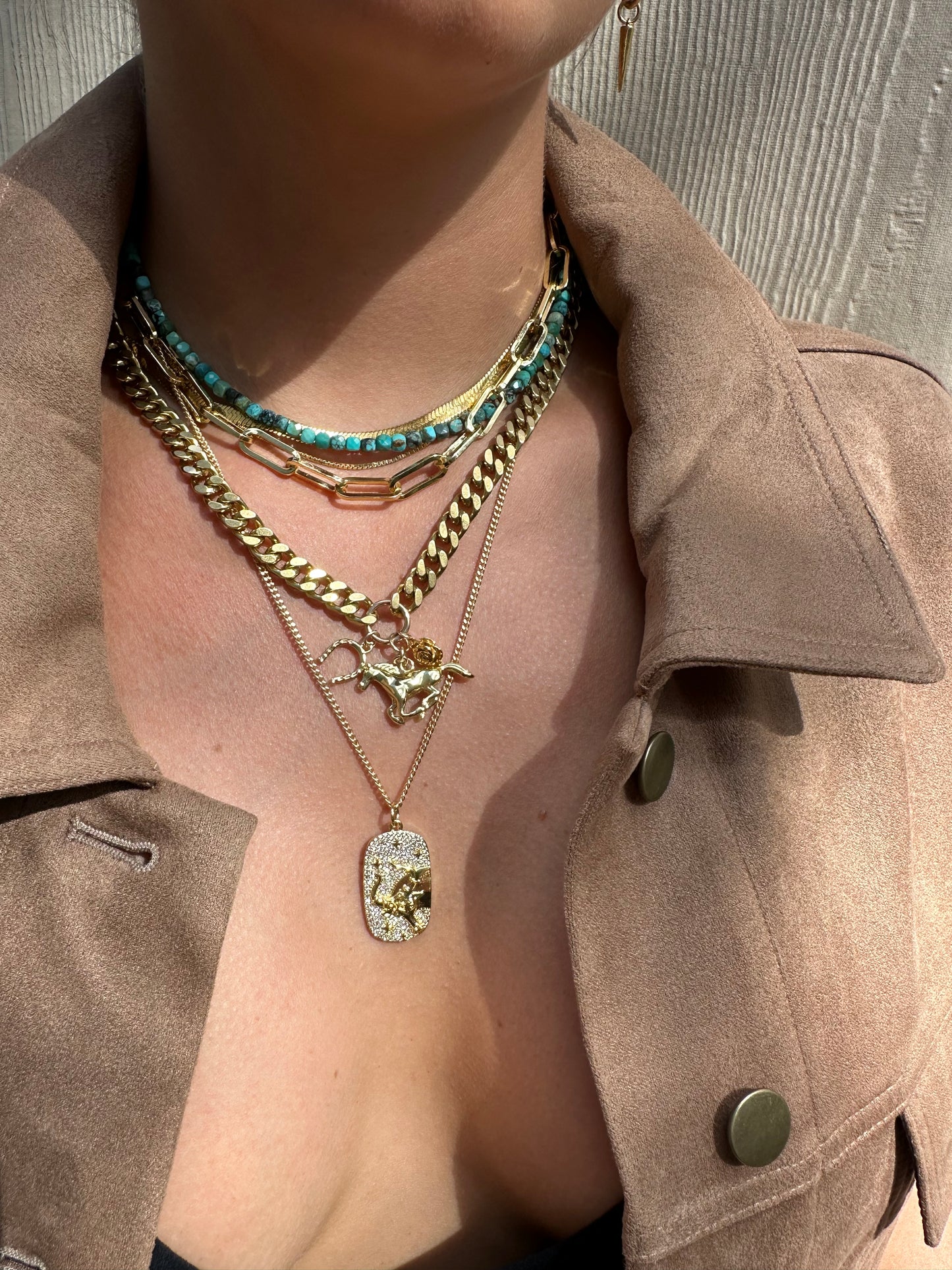 Lone Ranger Necklace- Running Horse