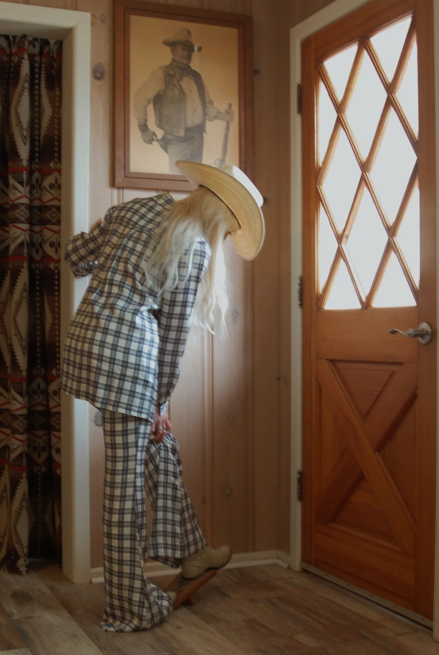 Bridget Bells in Retro Plaid by Folk Saint