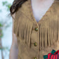 Wild Rose Fringe Vest