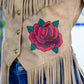 Wild Rose Fringe Vest