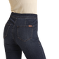 Blue Wave Button Bell  Bottom Jeans Rock & Roll Denim