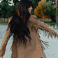 Fringe With Benefits Blazer in Buckskin by Western & Co