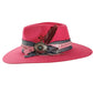 Rodeo Babe | Womens Felt Fedora Hat  - Bourbon Cowgirl