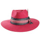 Rodeo Babe | Womens Felt Fedora Hat  - Bourbon Cowgirl