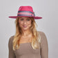 Rodeo Babe | Womens Felt Fedora Hat  - Bourbon Cowgirl