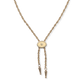 Annley Bolo Tie Necklace in Gold or Silver by Spurwest