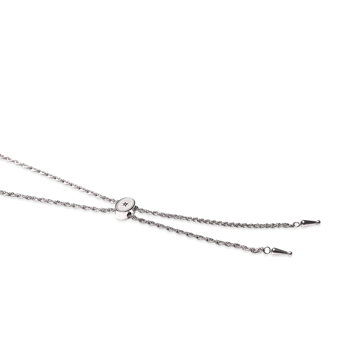 Annley Bolo Tie Necklace in Gold or Silver by Spurwest