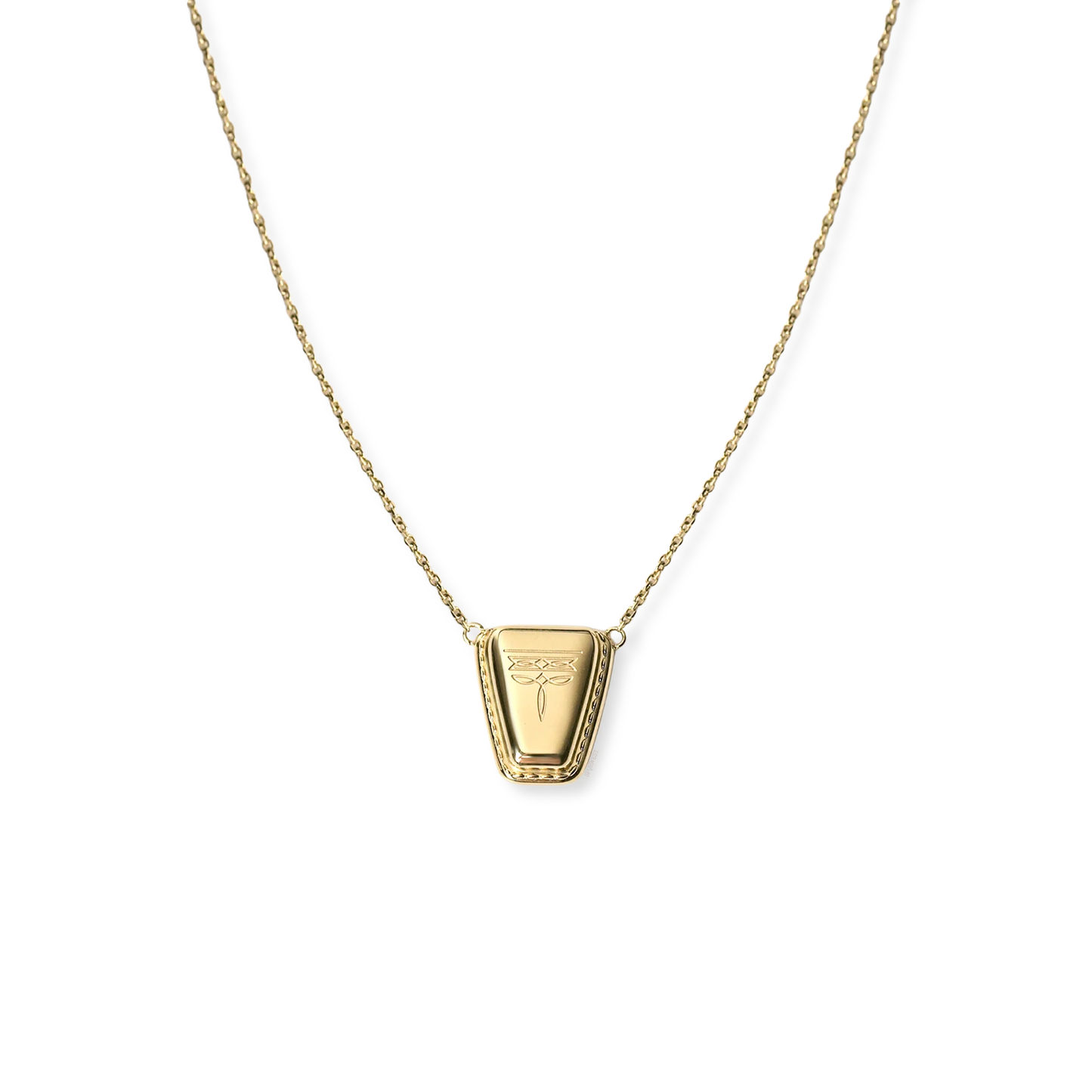 Dallas Square Toe Boot Necklace in Gold or Silver by Spurwest