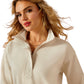 Ariat Breeze Logo 1/2 Zip Sweatshirt for Women at Bourbon Cowgirl