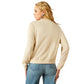 Ariat Essential Crew Sweatshirt in Summer Sand for Women at Bourbon Cowgirl
