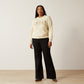 Ariat Essential Crew Sweatshirt in Summer Sand for Women at Bourbon Cowgirl