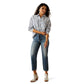Ariat Baggy Button Up Shirt Coastal Stripe for Bourbon Cowgirl
