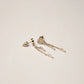 Annley Bolo Tie Earrings in Gold or Silver by Spurwest