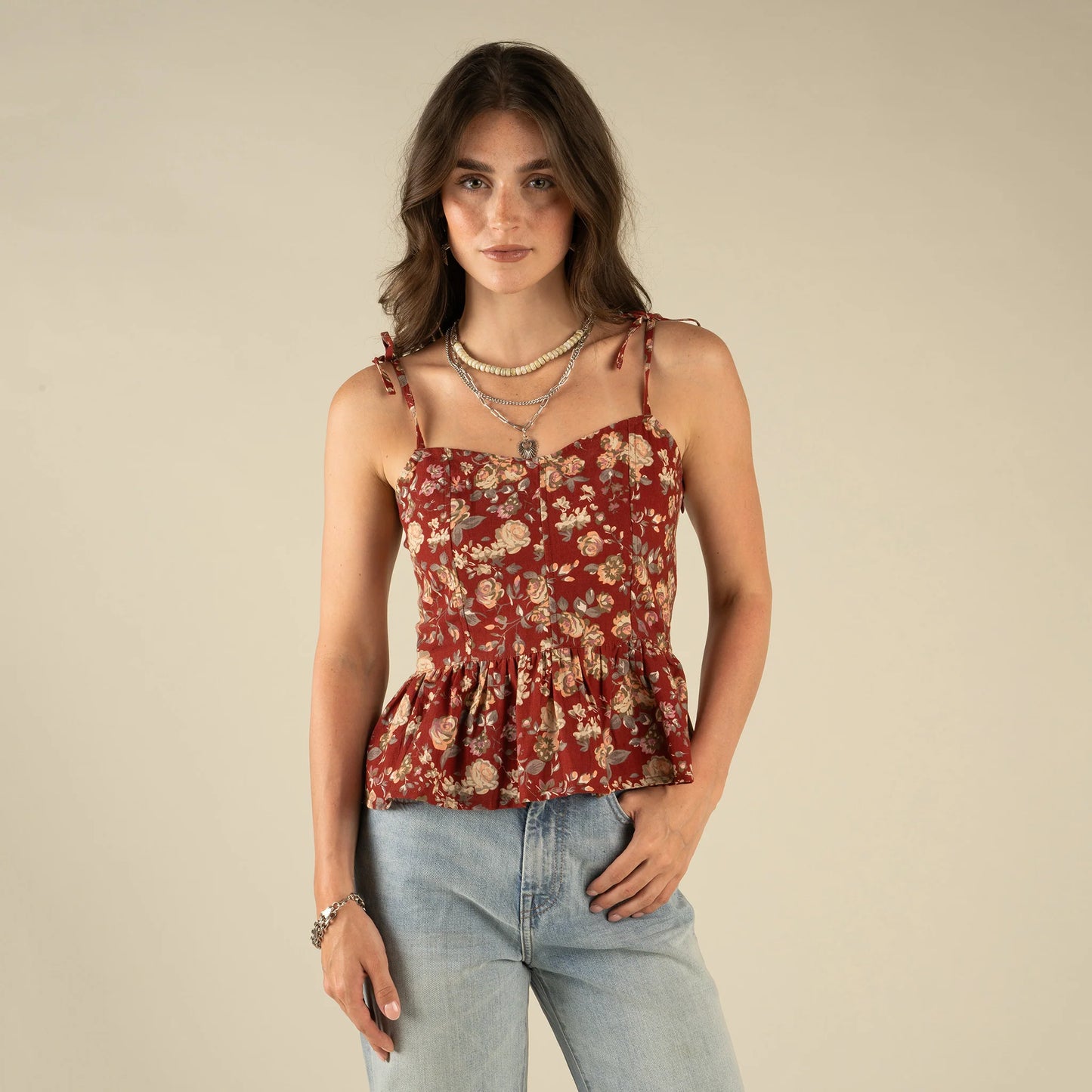Sendero Clementine Tie Top