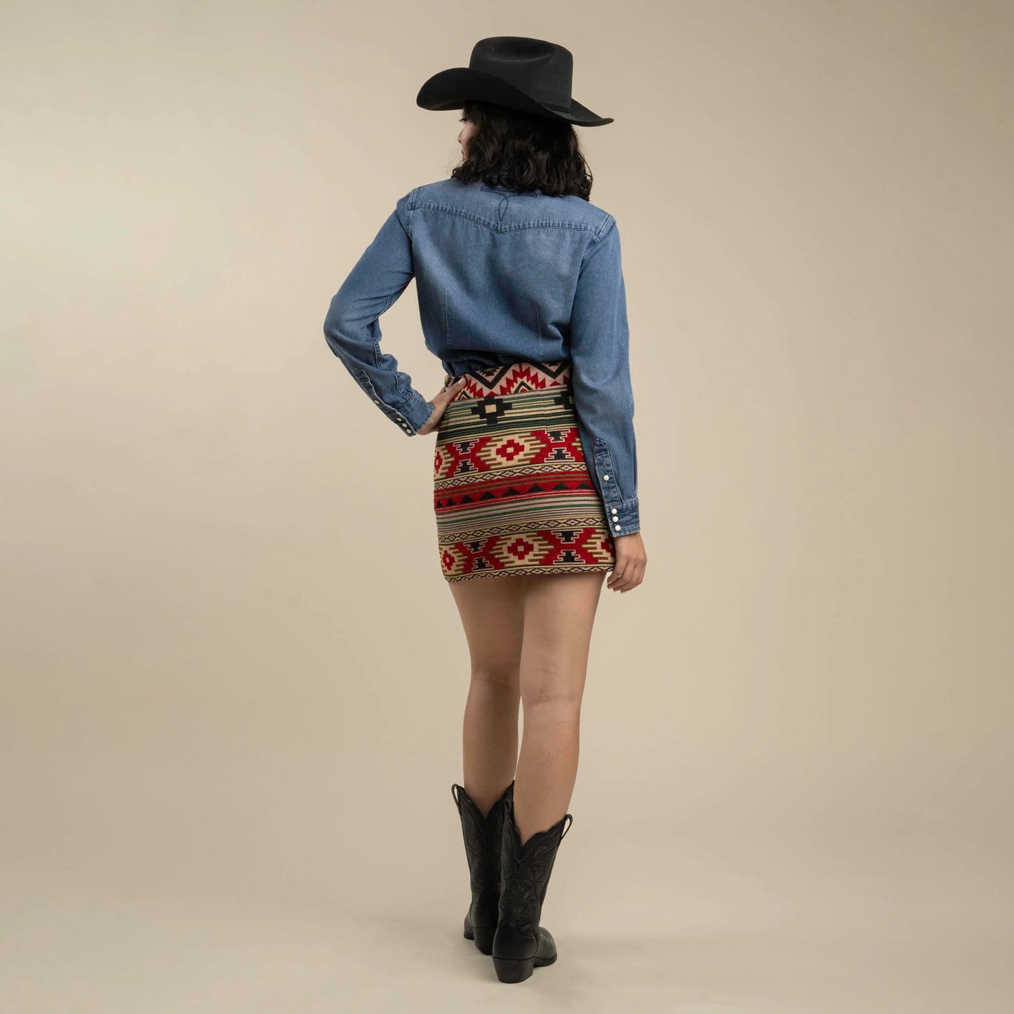 The Raquel Skirt - Marana Print by Sendero