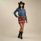 The Raquel Skirt - Marana Print by Sendero