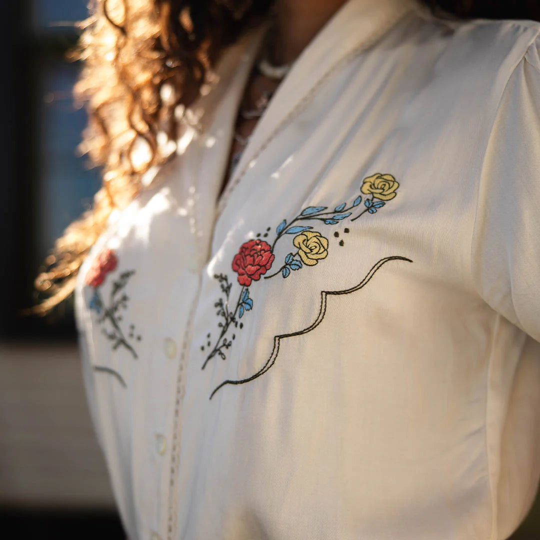 Prairie Rose Lace Blouse by Sendero Provisions