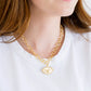Longhorn Intaglio Necklace by Susan Shaw
