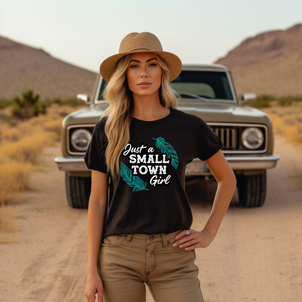 Small town hot sale girl t shirt