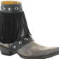 Milan Fringes Black- Old Gringo Cowboy Boots at Bourbon Cowgirl