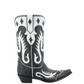 Cowgirl Rising Boot in Black and White by Old Gringo