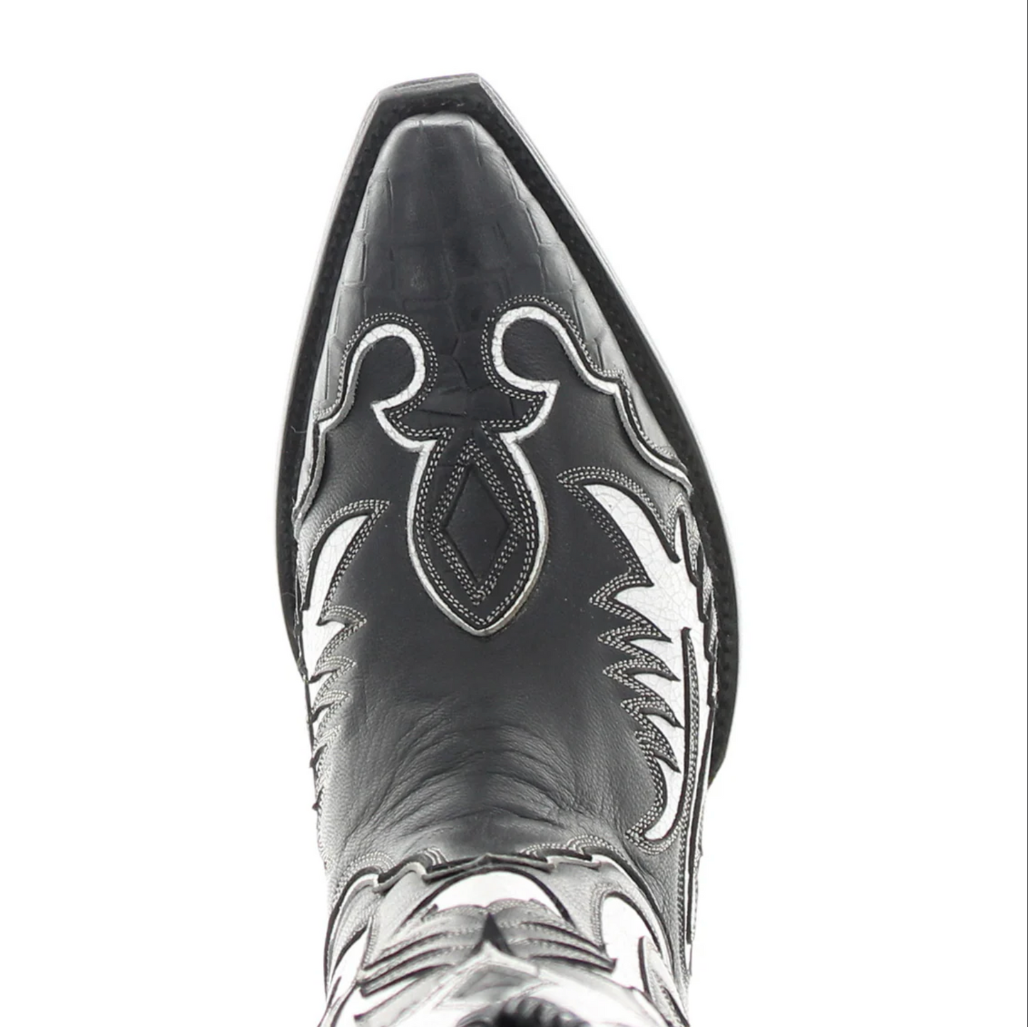 Cowgirl Rising Boot in Black and White by Old Gringo