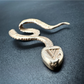 Ancient Bronze Brim Biter by Hallett Peak - Snake