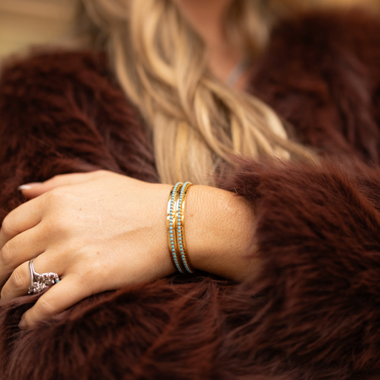 Turquoise Cuff by Allie Love