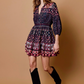Priyanka Mini Dress in Zocalo Rose Print by Cleobella
