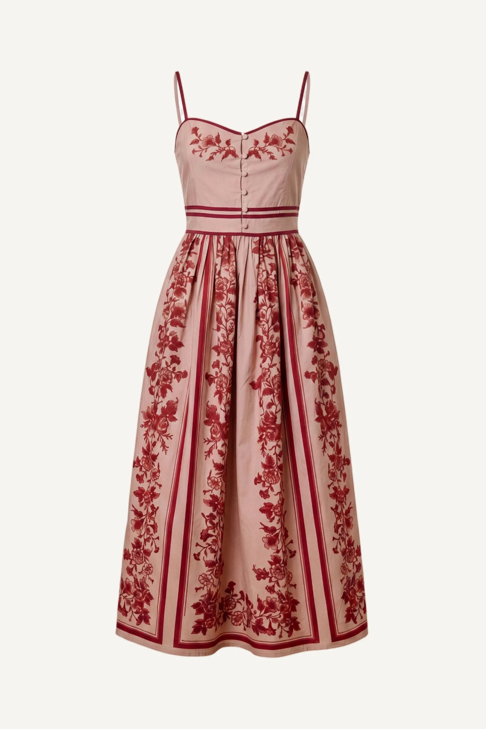 Jamie Midi Dress in Oree Print by Cleobella