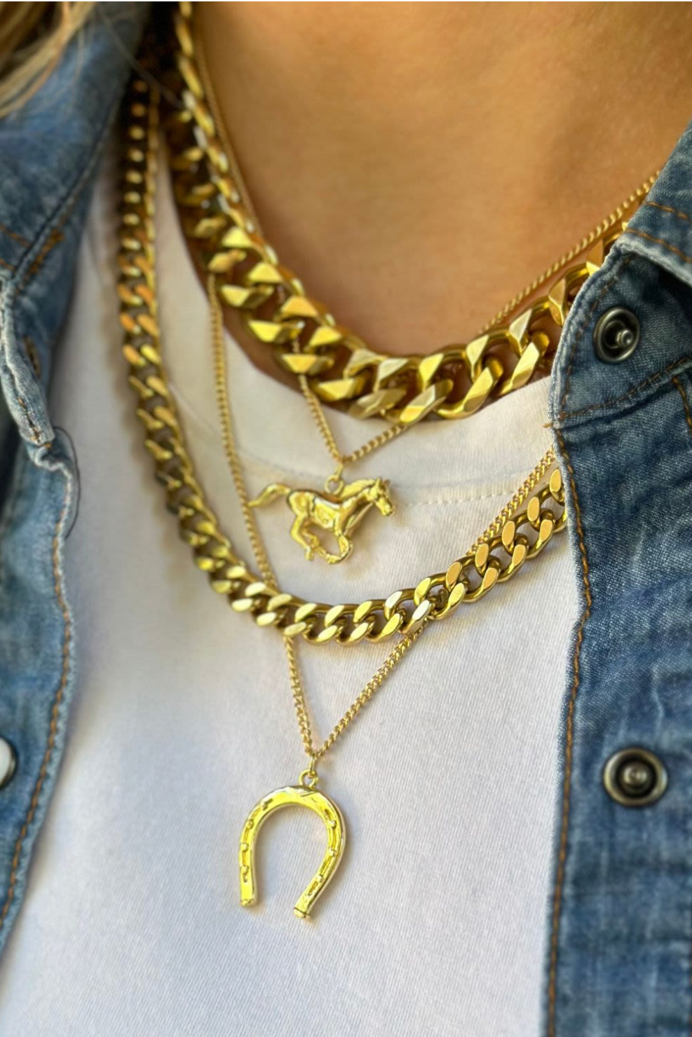 Lone Ranger Necklace- Running Horse