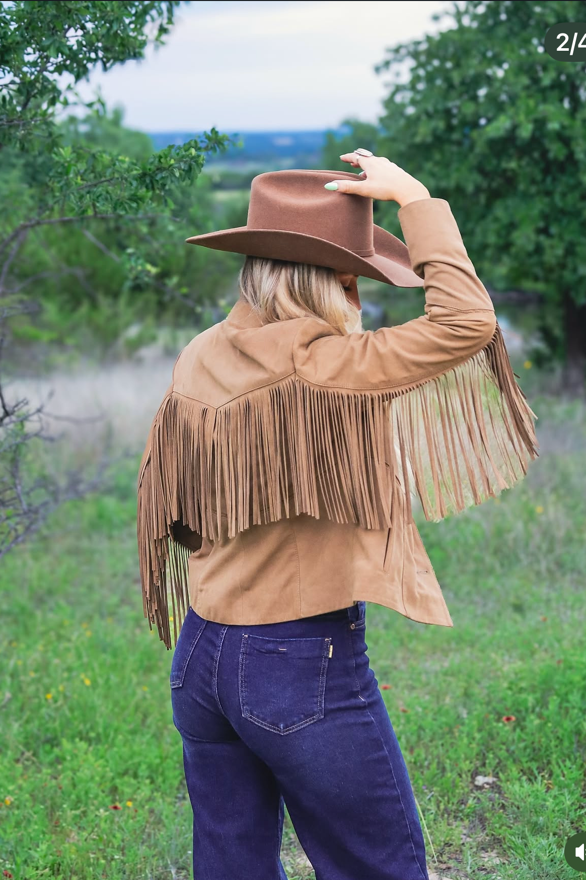 Elena Suede Fringe Jacket Morris Kaye & Sons