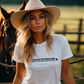 Smokeshow Graphic Tee Shirt for Country Girls- Bourbon Cowgirl