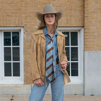 Boli - Preppy Saddle by Fringe Scarves